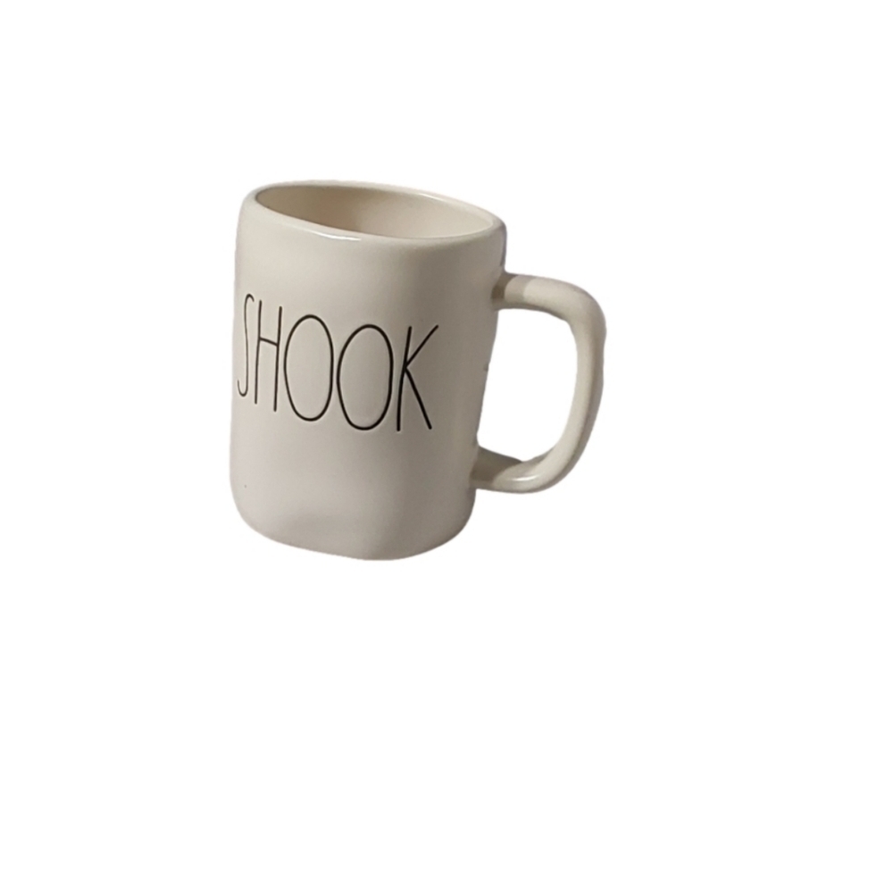 RAE DUNN " SHOOK" CERAMIC MUG